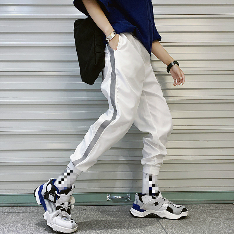 Januarysnow Hot Men' Sweatpants Side Stripe Hip Hop Track Pants Street Wear Skinny Jogger Harem pants Elastic Waist Male Casual Trousers, White
Januarysnow Hot Men' Sweatpants Side Stripe Hip Hop Track Pants Street Wear Skinny Jogger Harem pants Elastic Waist Male Casual Trousers, White