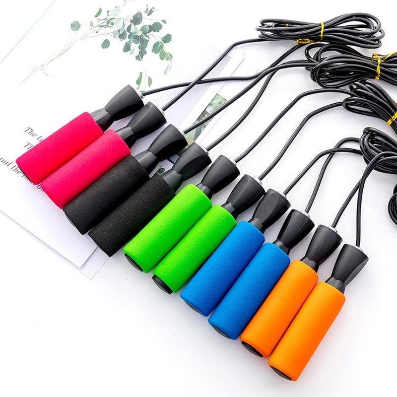 Jump Ropes with Counter Foam Handles Sports Fitness Adjustable Skipping Wire for Kids Men Women Loss Weight Training Exercise
Jump Ropes with Counter Foam Handles Sports Fitness Adjustable Skipping Wire for Kids Men Women Loss Weight Training Exercise