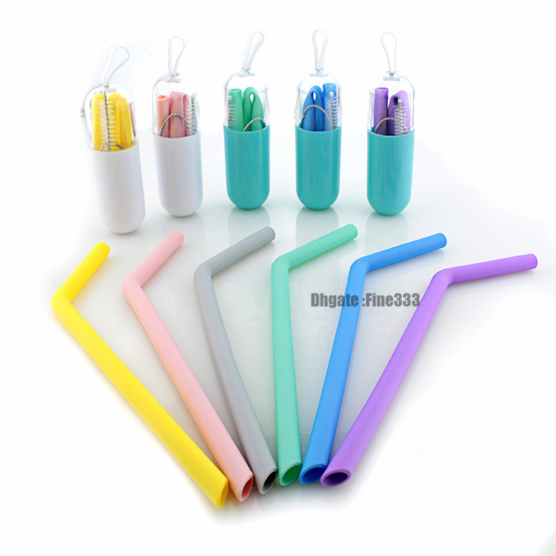 Silicone Foldable Drinking Straw Set With Mini Box Brush Reusable Collapsible Straws For Outdoor Travel Kitchen Bar Certified Safe
Silicone Foldable Drinking Straw Set With Mini Box Brush Reusable Collapsible Straws For Outdoor Travel Kitchen Bar Certified Safe
