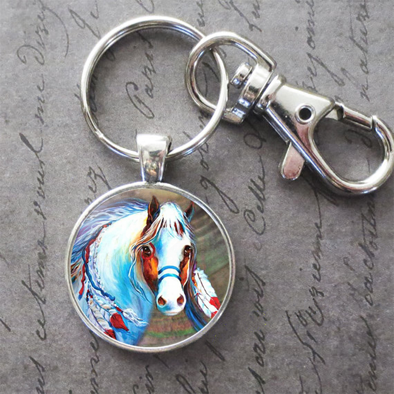 Art Painting Horse Key Ring Key Chain Animal Photo Key Buckle Pendant Birthday Festival Anniversary Gift Jewelry Accessories
Art Painting Horse Key Ring Key Chain Animal Photo Key Buckle Pendant Birthday Festival Anniversary Gift Jewelry Accessories