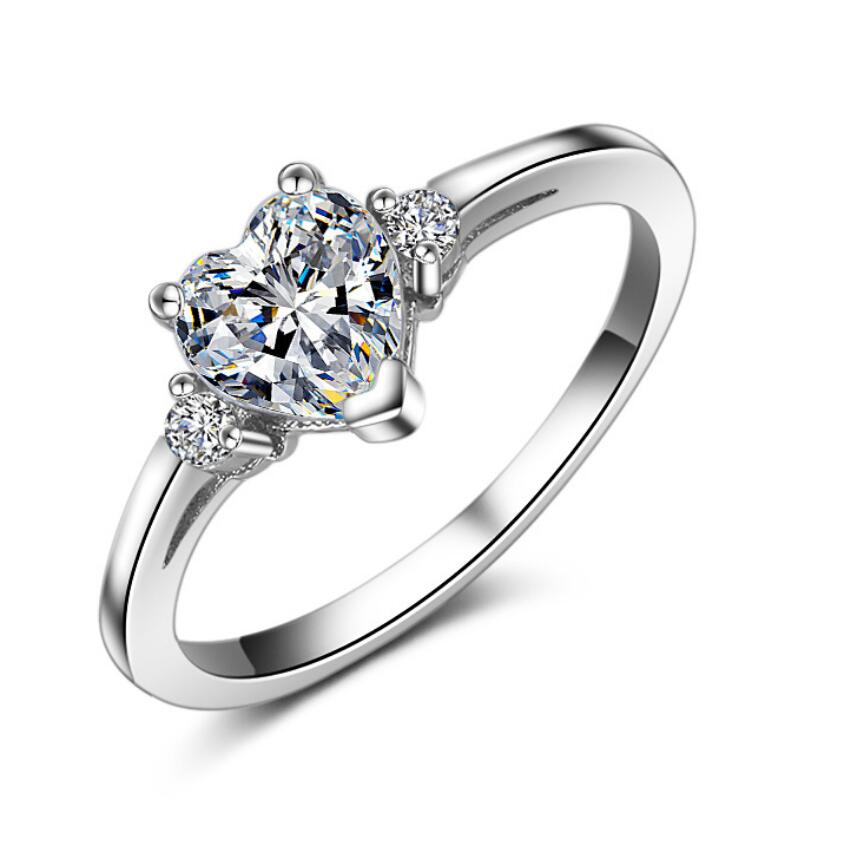 jewelry heart shape rings wedding rings silver plated heart zirocn solitaire rings for women hot fashion
jewelry heart shape rings wedding rings silver plated heart zirocn solitaire rings for women hot fashion