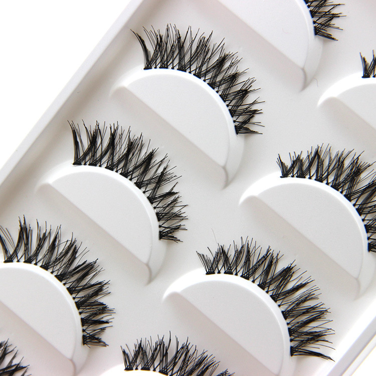 False Eyelashes 5 Pair/Lot Crisscross False Eyelashes Lashes Voluminous HOT Eye Lashes Voluminous Make Up Long Thick Fake Eyelashes
