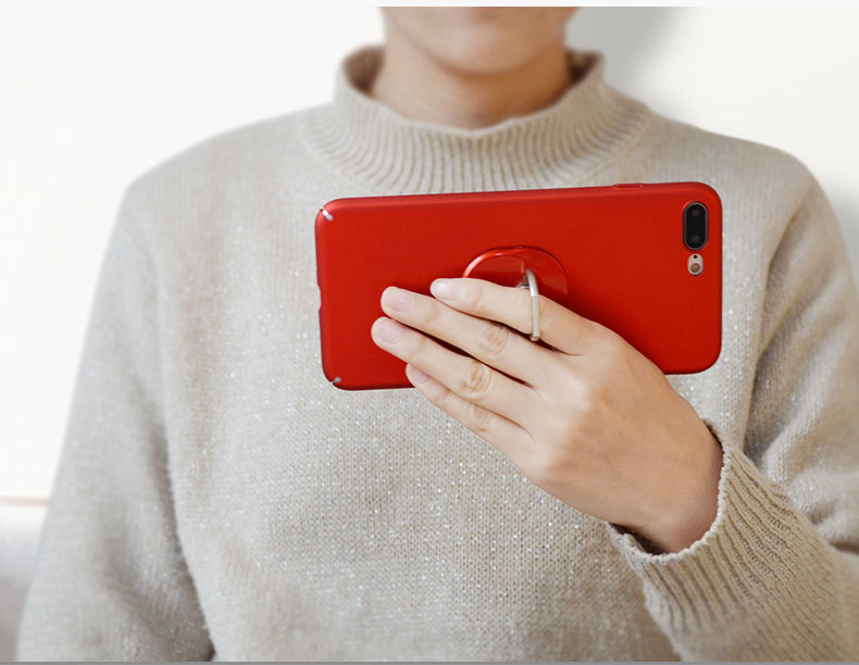 Finger Ring cell Phone Ring Holder Bracket Metal Lazy Ring Buckle Mobile Phone Bracket 360 Degree Stand Holder For universal mobile