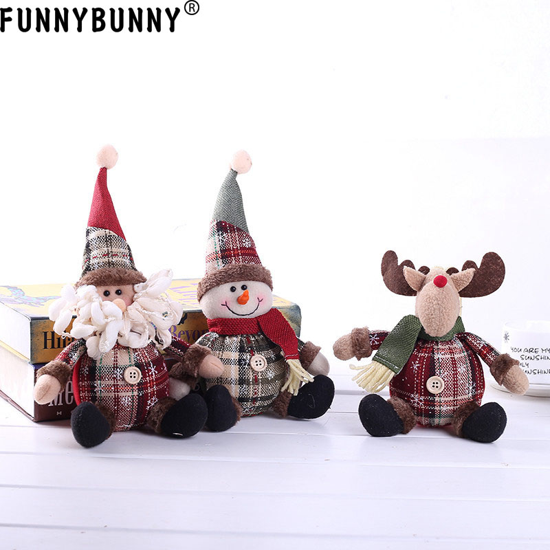 2PCS Cute Santa Snowman Deer Christmas Decoration Gift Doll Doll Christmas Tree Hanging Ornament
2PCS Cute Santa Snowman Deer Christmas Decoration Gift Doll Doll Christmas Tree Hanging Ornament
