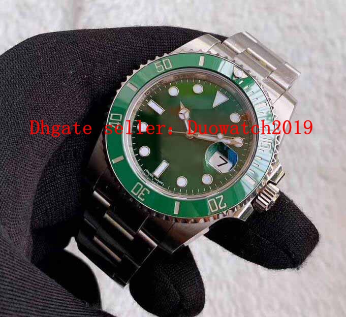 Men's Sport Super Luxury high quality watches V5 Version BP Maker 40mm 116610 Ceramic Bezel Asia 2813 Movement Automatic Mens Watches, Green
Men's Sport Super Luxury high quality watches V5 Version BP Maker 40mm 116610 Ceramic Bezel Asia 2813 Movement Automatic Mens Watches, Green