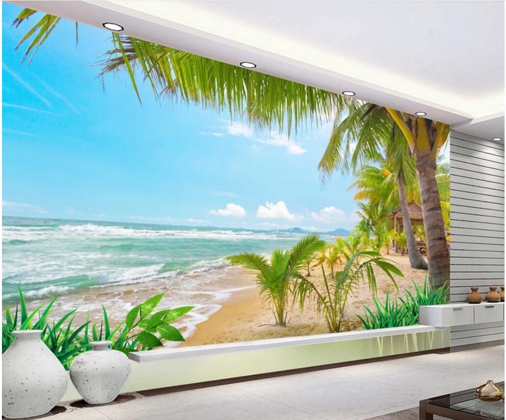 WDBH custom photo 3d wallpaper Beach coconut tree seaside scenery living room background home decor 3d wall muals wall paper for walls 3 d, Non-woven
WDBH custom photo 3d wallpaper Beach coconut tree seaside scenery living room background home decor 3d wall muals wall paper for walls 3 d, Non-woven
