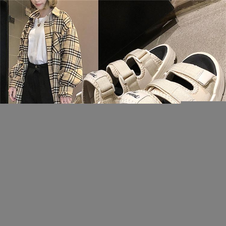 Hot Sale-Sandals Korean Version Round Head Flat Heel Shoes Dropshipping and wholesale