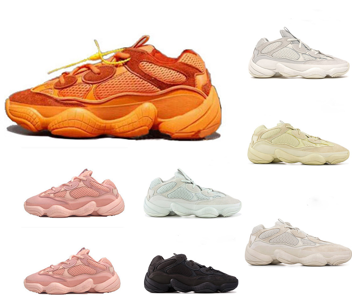 2020 Kanye west 500 Soft Vision Super Moons Yellows Utility Black Blush Salt Stones Bone White sneakers Men Women Top quality Running Shoes
2020 Kanye west 500 Soft Vision Super Moons Yellows Utility Black Blush Salt Stones Bone White sneakers Men Women Top quality Running Shoes