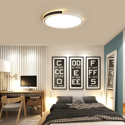 Ultra-thin round led Ceiling Lights living room modern minimalist atmosphere bedroom lamp balcony room lamps Study room fixtures