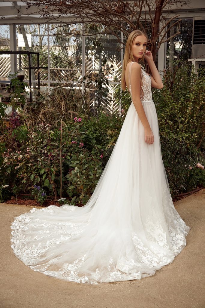 Lace Elegant Summer Beach Dresses Deep V Neck Sexy Backless Wedding Dress Appliqued A E Custom Made Vestidos De Novia Estidos