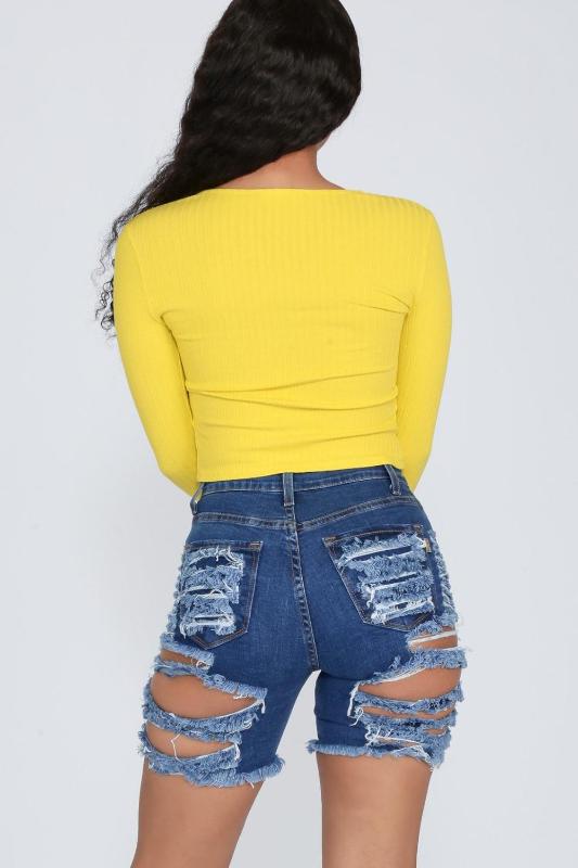 Trendy Woman Summer Ripped Denim Shorts Fashion High Waist Stretch Jeans Shorts Street Hipster Sexy Skinny New Arrival, As pic
Trendy Woman Summer Ripped Denim Shorts Fashion High Waist Stretch Jeans Shorts Street Hipster Sexy Skinny New Arrival, As pic