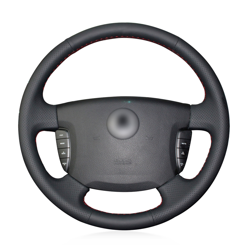Hand Sewing DIY Black Micro Fiber Leather Car Steering Wheel Cover for Ssangyong Actyon Kyron Accessories
Hand Sewing DIY Black Micro Fiber Leather Car Steering Wheel Cover for Ssangyong Actyon Kyron Accessories
