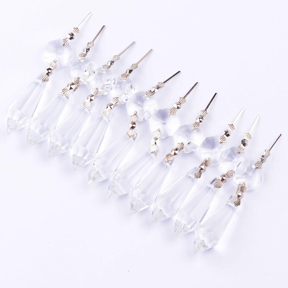 20pcs K9 Clear Crystal Glass Chandelier Prisms Pendant Beads Rainbow Maker Hanging Suncatcher Lighting Decorations (38mm, Clear
20pcs K9 Clear Crystal Glass Chandelier Prisms Pendant Beads Rainbow Maker Hanging Suncatcher Lighting Decorations (38mm, Clear
