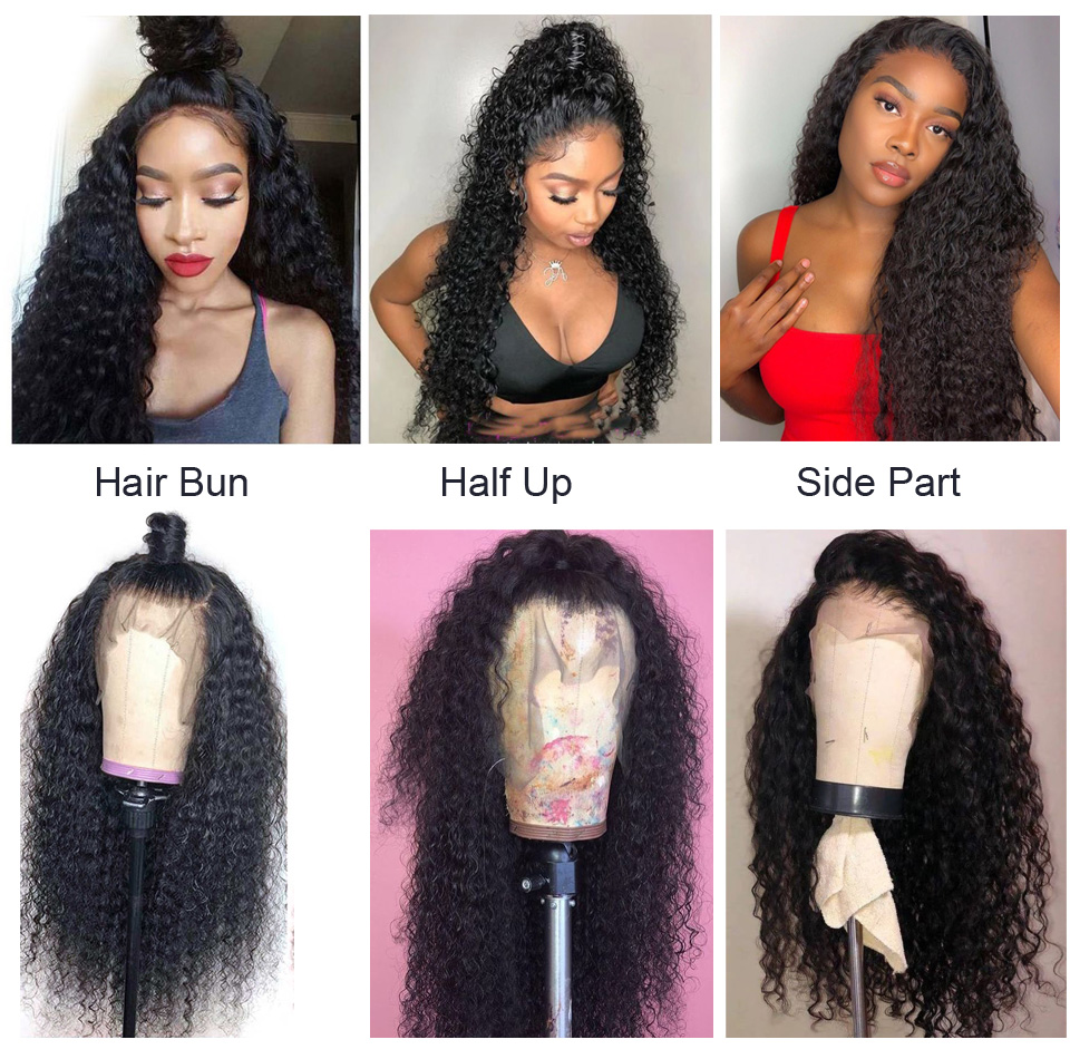 ishow 131 lace frontal wigs loose deep straight human hair wigs peruvian curly t part human hair lace front wigs body water