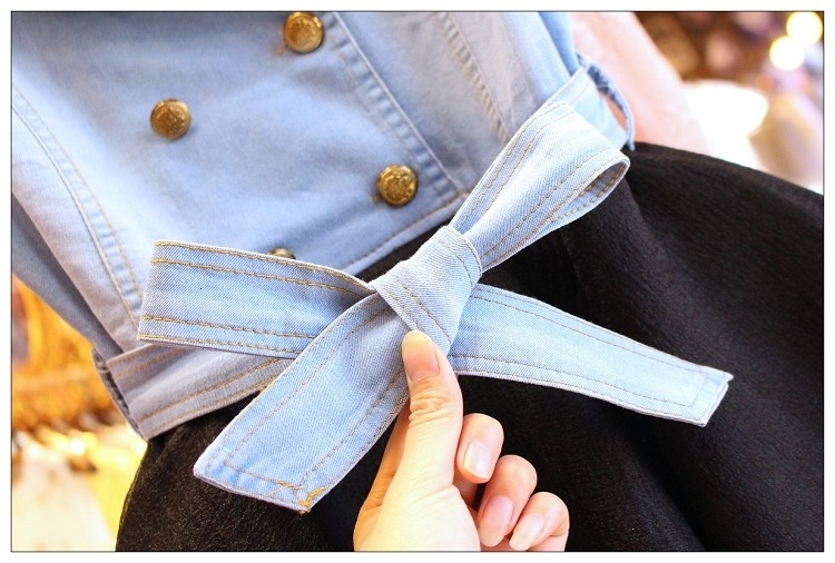 Family Matching Outfits Mommy and Me Mother Daughter Dresses Family Look Button Shirt+tutu Skirt Princess Mom Girl Elegant DressMX190919