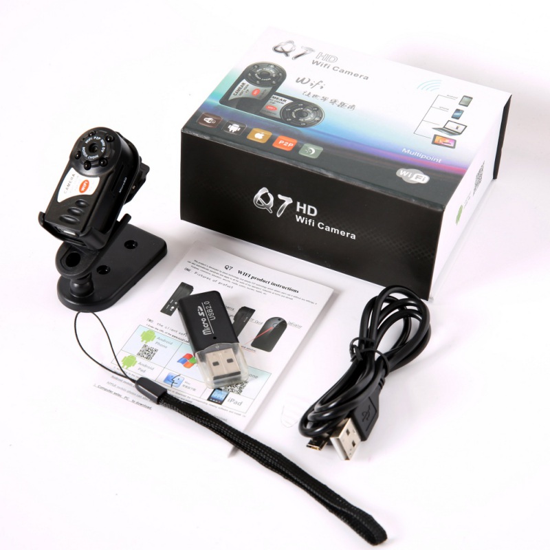 mini q7 camera 480p wifi dv dvr wireless ip cam mini video camcorder recorder infrared night vision small cameras