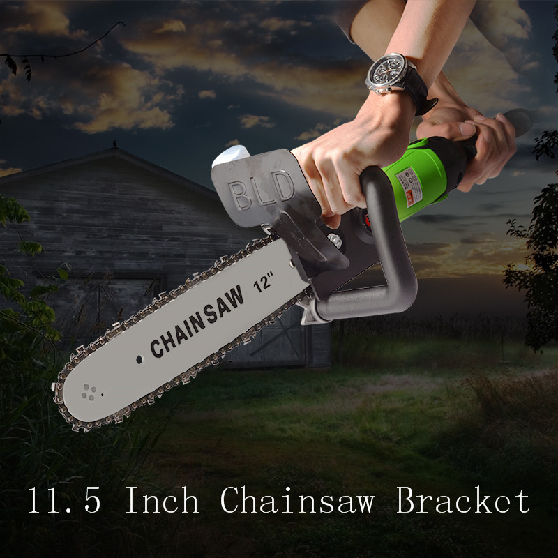 11.5/12 Inch Chainsaw Bracket Changed 100 125 150 Electric Angle Grinder M10/M14/M16 Into Chain Saw Woodworking Power Tool Set
11.5/12 Inch Chainsaw Bracket Changed 100 125 150 Electric Angle Grinder M10/M14/M16 Into Chain Saw Woodworking Power Tool Set