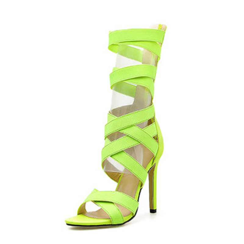 LEOPARD LAND 2020 Summer Sexy Elastic Band Cross Cutout Roman High Heels Stiletto Heel Zipper Large Size Female 43 Sandals ZL, Black
LEOPARD LAND 2020 Summer Sexy Elastic Band Cross Cutout Roman High Heels Stiletto Heel Zipper Large Size Female 43 Sandals ZL, Black