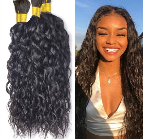 Natural Water Wave Bulk Human Hair For Braiding Unprocessed Human Braiding Hair Bulk No Weft Micro mini Braiding Bulk Hair
Natural Water Wave Bulk Human Hair For Braiding Unprocessed Human Braiding Hair Bulk No Weft Micro mini Braiding Bulk Hair