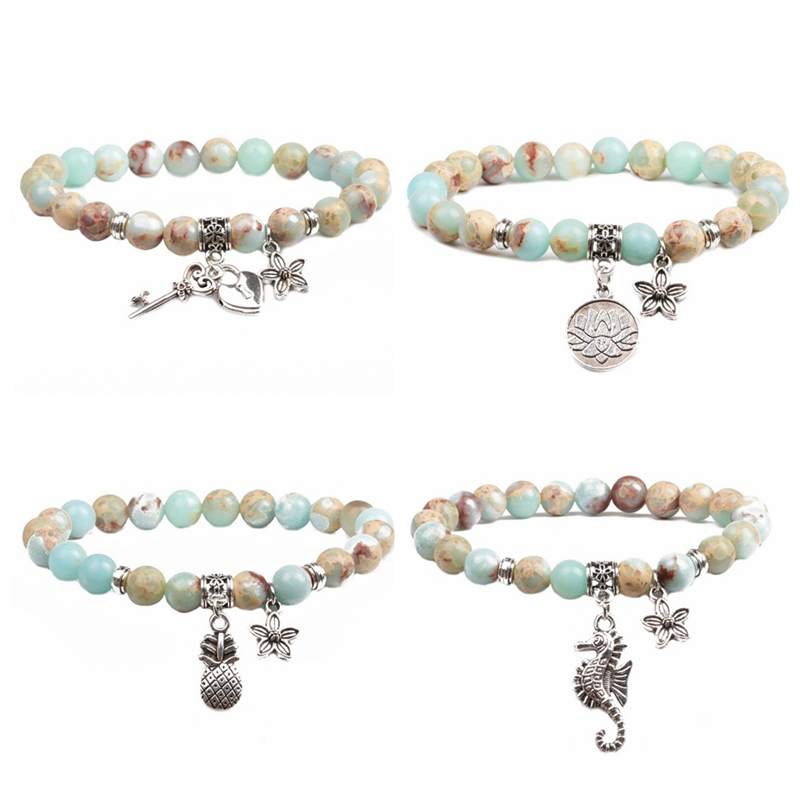 Fashion Women Bracelet Agalmatolite with Lotus OM Buddha Charm Yoga Bracelet Necklace
Fashion Women Bracelet Agalmatolite with Lotus OM Buddha Charm Yoga Bracelet Necklace