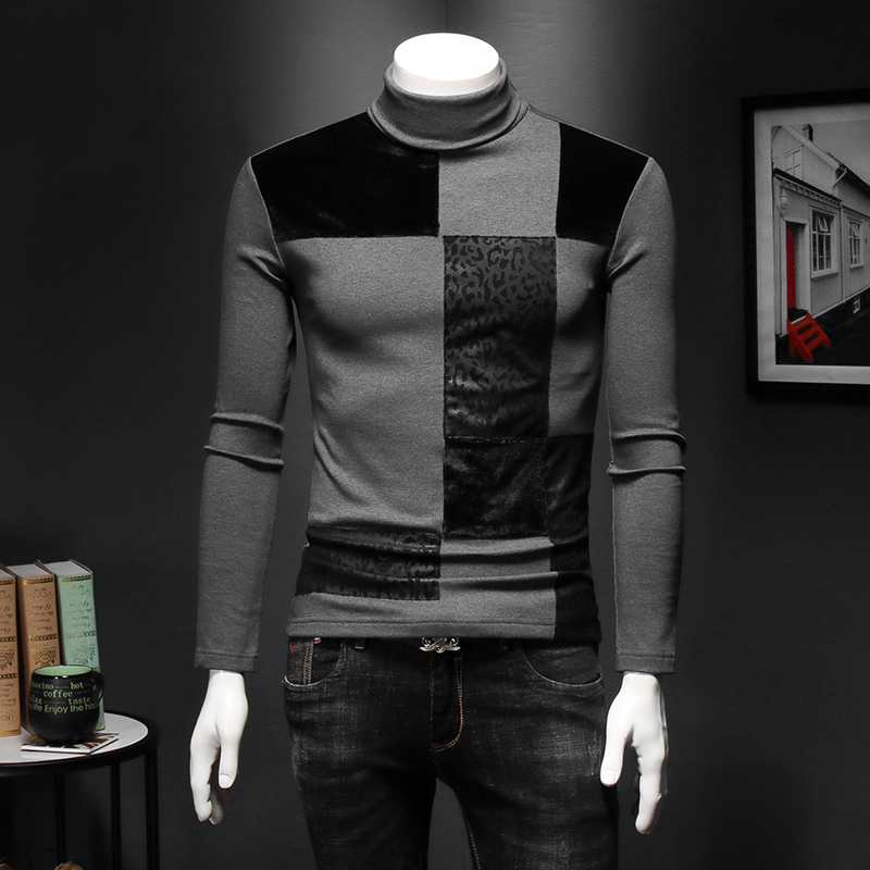 2022 trend men's cotton tops long-sleeved T-shirts stitching fashion Korean version young gentlemen printed warm bottoming shirts, Extra amount
2022 trend men's cotton tops long-sleeved T-shirts stitching fashion Korean version young gentlemen printed warm bottoming shirts, Extra amount