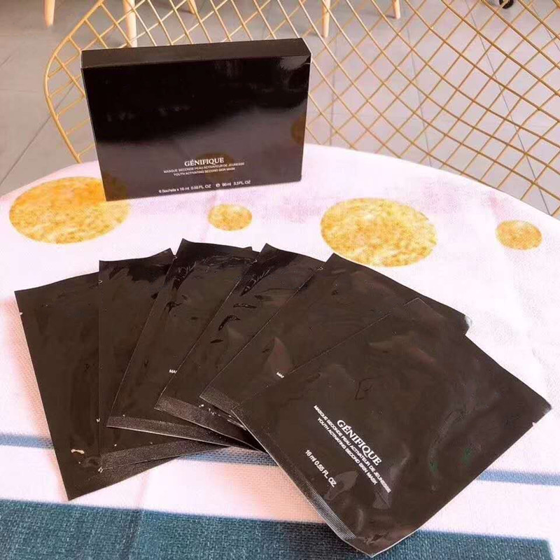 Famous brand Paris Genifique Masque Seconder Peau Activateur De Jeunese Youth Second Skin Mask Facial Face mask 6pcs/box
Famous brand Paris Genifique Masque Seconder Peau Activateur De Jeunese Youth Second Skin Mask Facial Face mask 6pcs/box