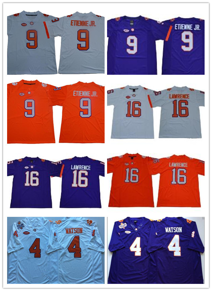2019 Clemson Tigers 16 Trevor Lawrence 9 Travis Etienne Jr. 4 Watson Hunter Deshaun Renfrow Purple White Orange College Football Jerseys, 16 trevor lawrence orange
2019 Clemson Tigers 16 Trevor Lawrence 9 Travis Etienne Jr. 4 Watson Hunter Deshaun Renfrow Purple White Orange College Football Jerseys, 16 trevor lawrence orange