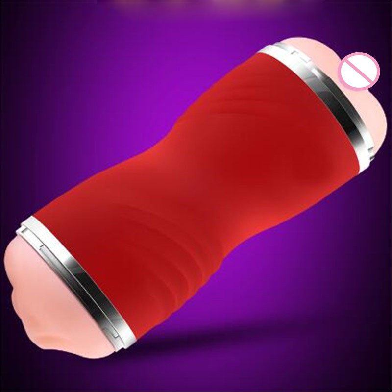Artificial vaginal & Oral Dual channel Masturbator for man Pocket Sex Vagina real pussy Adult toys for men Masturbation Blowjob