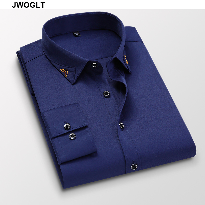Spring and Autumn Men's Long-sleeved Shirt Slim Fit Korean Style Wrinkle-free Ironing Stretch Shirt Youth Casual Men's Clothing, Black
Spring and Autumn Men's Long-sleeved Shirt Slim Fit Korean Style Wrinkle-free Ironing Stretch Shirt Youth Casual Men's Clothing, Black