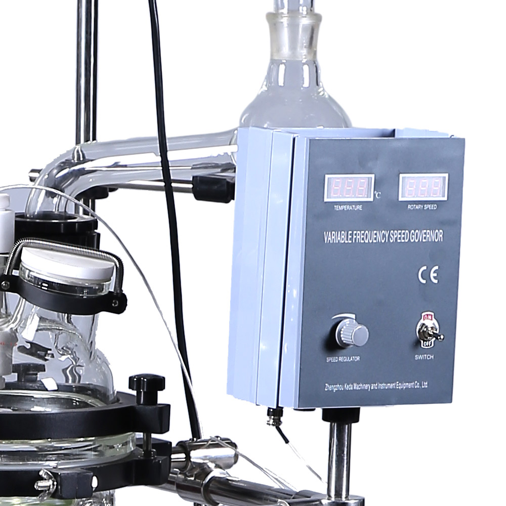 ZZKD Lab Supplies 10L Kettle Reactor Chemical Double-layer Jacket Glass Reaction Vacuum Euqipment