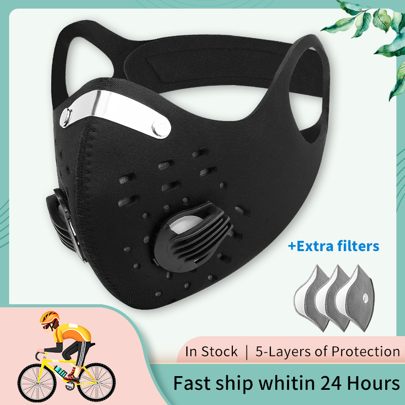 X-TIGER Pro Sport Mask Activated Carbon Filter Anti-pollution Dustproof Mask Washable Facemask Antivira Masks Cycling Face, X-dpkz-00101
X-TIGER Pro Sport Mask Activated Carbon Filter Anti-pollution Dustproof Mask Washable Facemask Antivira Masks Cycling Face, X-dpkz-00101