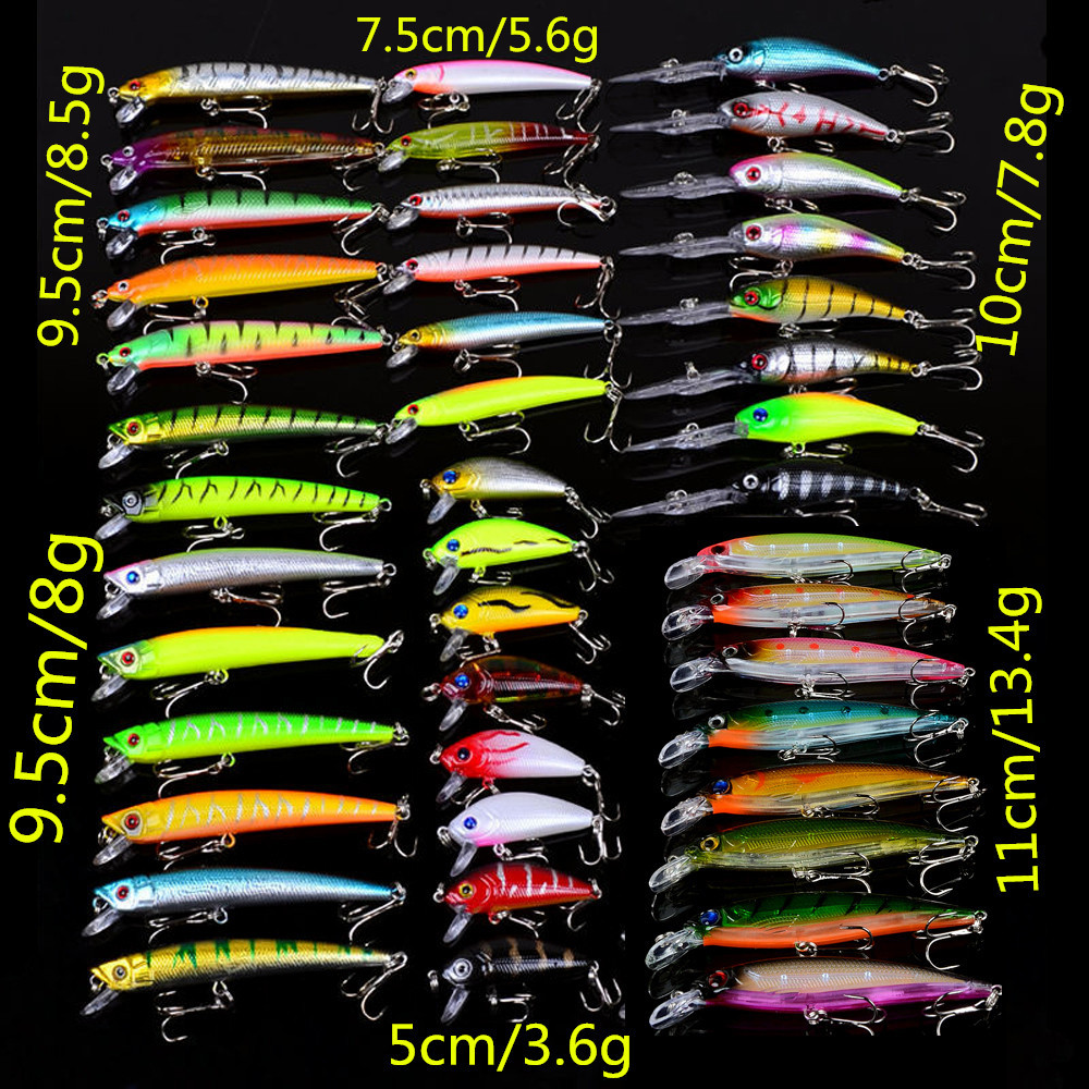 New Mixed 6/Set Minnow Fishing Lures Artificial Lifelike Carp Fishing Tishing Tackle Plastic Pesca.
New Mixed 6/Set Minnow Fishing Lures Artificial Lifelike Carp Fishing Tishing Tackle Plastic Pesca.
