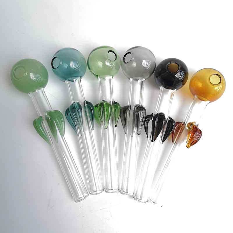 Petal Pyrex Glass Oil burner Feet Dot Hand Smoking Pipes Accessories 12cm Length Colored Bowls Dab Rigs Bongs Hookahs
Petal Pyrex Glass Oil burner Feet Dot Hand Smoking Pipes Accessories 12cm Length Colored Bowls Dab Rigs Bongs Hookahs