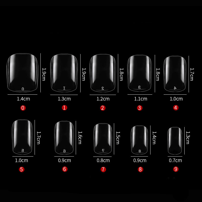 24 Pcs Square Shape False Nail Tips Transparent Natural Faux Ongles Display Palette For Nails Art Design Manicure Tools
24 Pcs Square Shape False Nail Tips Transparent Natural Faux Ongles Display Palette For Nails Art Design Manicure Tools