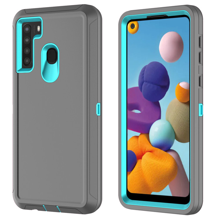 For Samsung Galaxy A11 Case Four Layered Protection Heavy Duty Defender Holster Armor Case for Galaxy A21, Mix color
For Samsung Galaxy A11 Case Four Layered Protection Heavy Duty Defender Holster Armor Case for Galaxy A21, Mix color
