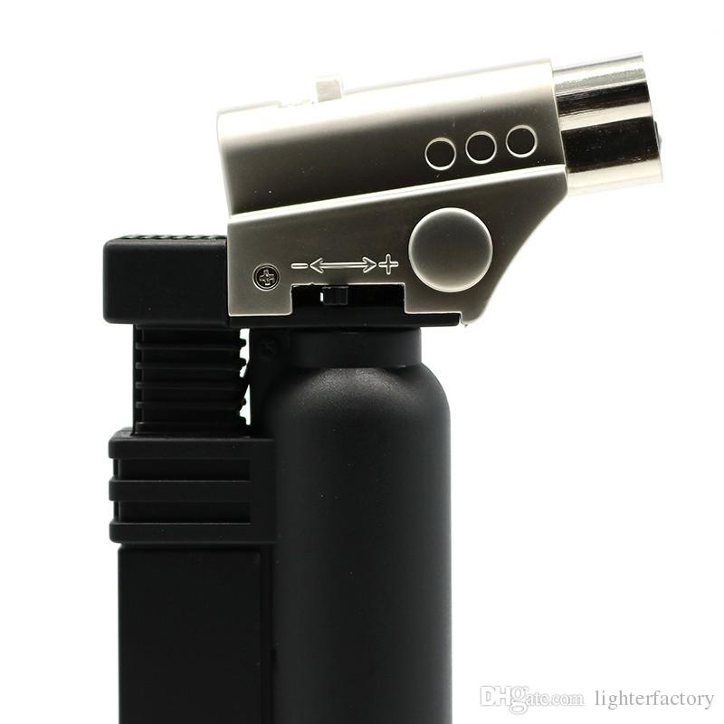 HONEST Extra Large Butane Jet 1300 Workshop Torch NO GAS windproof & lighter with punch butane torch novelty cigarette W260202