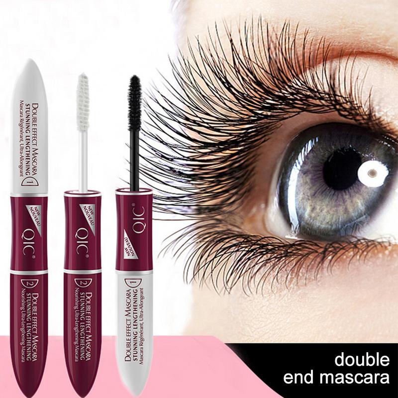 Double Mascara 4D Fiber Grafting Mascara Black Thick Eye Makeup Cosmetics Waterproof Sweatproof Not Blooming Makeups
Double Mascara 4D Fiber Grafting Mascara Black Thick Eye Makeup Cosmetics Waterproof Sweatproof Not Blooming Makeups