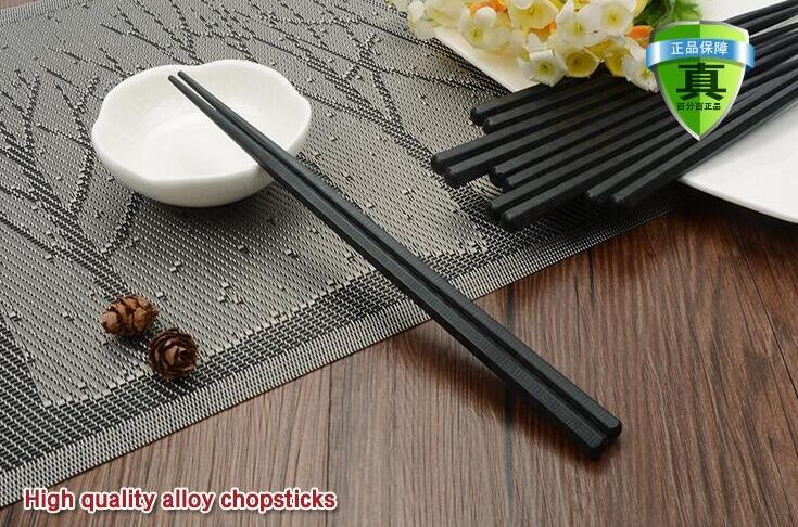 200pair sushi chopsticks Reusable Japanese Non-Slip Hashi chop sticks glass fiber black blue pink chopstick