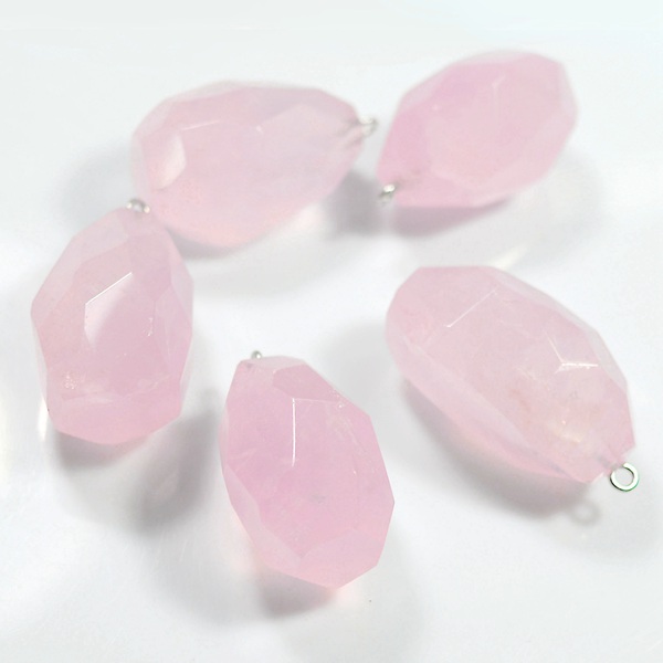 Gemstone Pendant Polygon Men and Women Personality Trend Simple Neck Jewelry Handmade