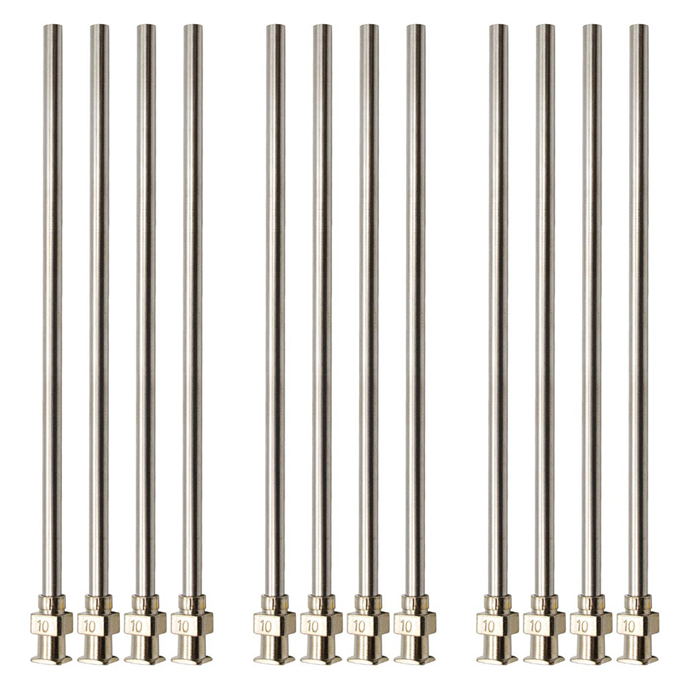 Blunt Needles 5.9" Long Dispensing Needles, Blunt Tip 150mm Stainless Steel Blunt Tip Luer Lock Steel Needle All Metal
Blunt Needles 5.9" Long Dispensing Needles, Blunt Tip 150mm Stainless Steel Blunt Tip Luer Lock Steel Needle All Metal
