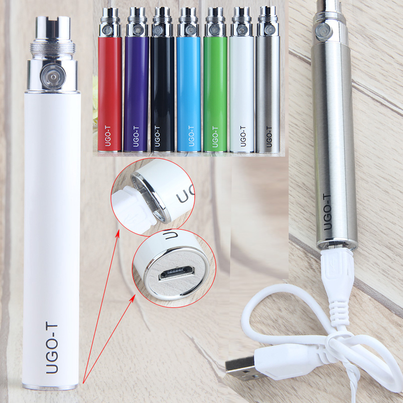 UGO-T Vape Pen Preheating Battery 1100mAh Vaporizer Battery rechargeable Batteries Bottom Charge With Micro USB Cable 510 Atomizer Cartridge
UGO-T Vape Pen Preheating Battery 1100mAh Vaporizer Battery rechargeable Batteries Bottom Charge With Micro USB Cable 510 Atomizer Cartridge