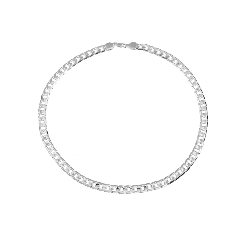 Gold sequined short necklace for ladies, silver and gold