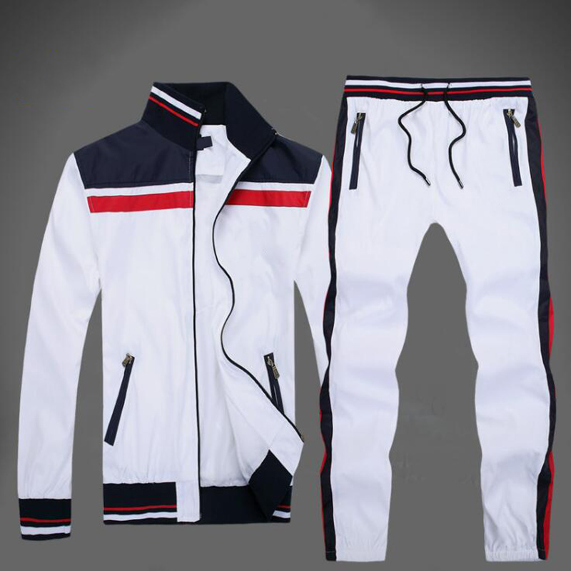 Winter Mens Designer Tracksuits Casual Men's Autumn Winter Zipper Clothing Long Sleeved Jacket +Pants Tracksuit Brand Men Clothes, Gray
Winter Mens Designer Tracksuits Casual Men's Autumn Winter Zipper Clothing Long Sleeved Jacket +Pants Tracksuit Brand Men Clothes, Gray