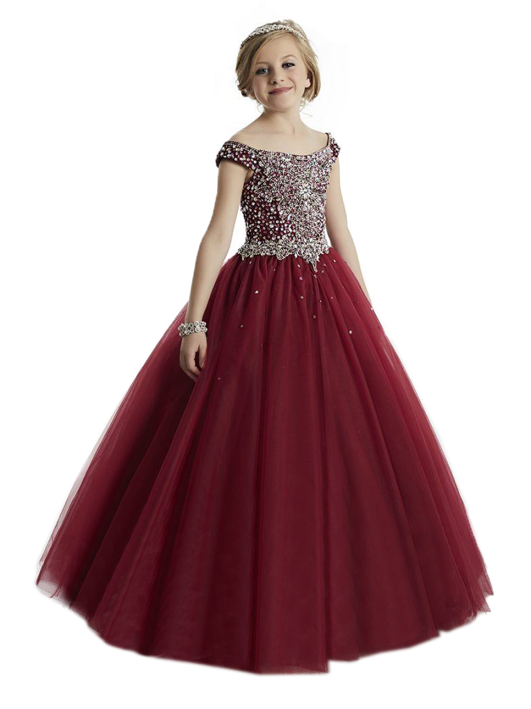 Sweet Girls Pageant Dresses Tulle Off the shoulder Long Princess Birthday Ball Gowns Kids Prom Party Dress for kids, White;red
Sweet Girls Pageant Dresses Tulle Off the shoulder Long Princess Birthday Ball Gowns Kids Prom Party Dress for kids, White;red