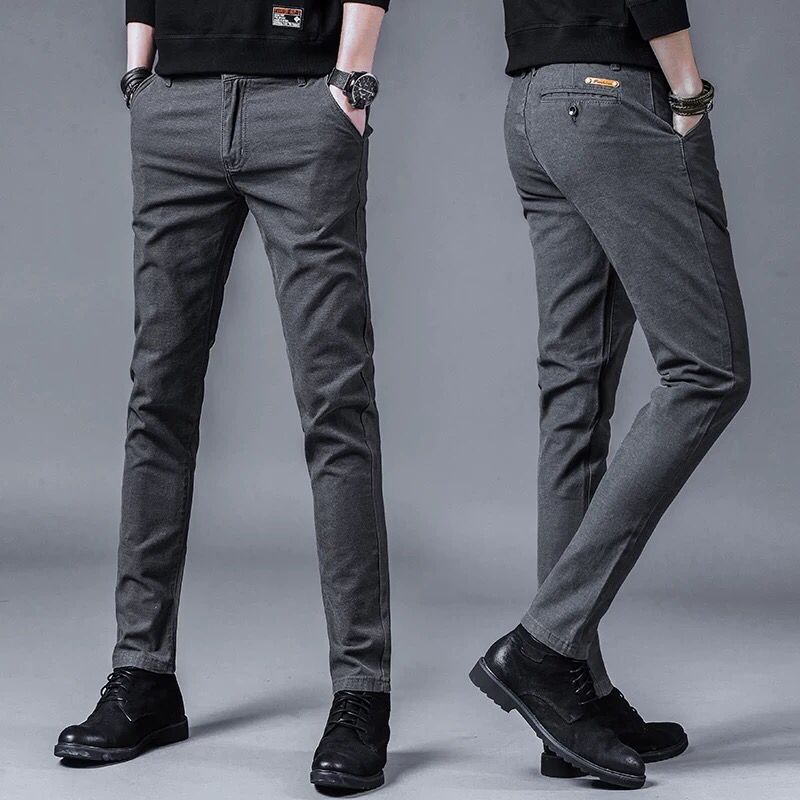 pring New Men's Multicolor Casual Pants Business Fashion Elastic Solid Color Slim Fit Trousers Male Clothes, 505 black
pring New Men's Multicolor Casual Pants Business Fashion Elastic Solid Color Slim Fit Trousers Male Clothes, 505 black