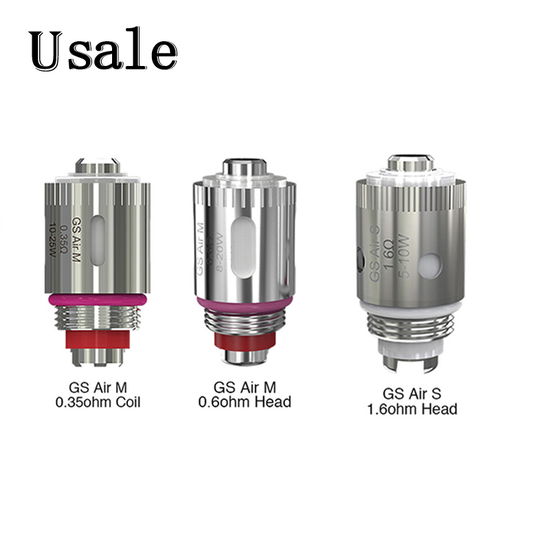 Eleaf GS Air M 0.35ohm 0.6ohm Head GS Air S 1.6ohm Coils for iTap Kit Tance Max Kit 100% Original
Eleaf GS Air M 0.35ohm 0.6ohm Head GS Air S 1.6ohm Coils for iTap Kit Tance Max Kit 100% Original