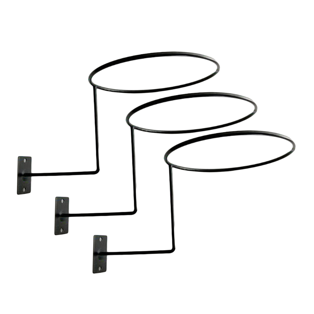 12 Pcs Wall Mount Helmet Display Holder Rack Hanger For Fisherman Sun Hat Cap