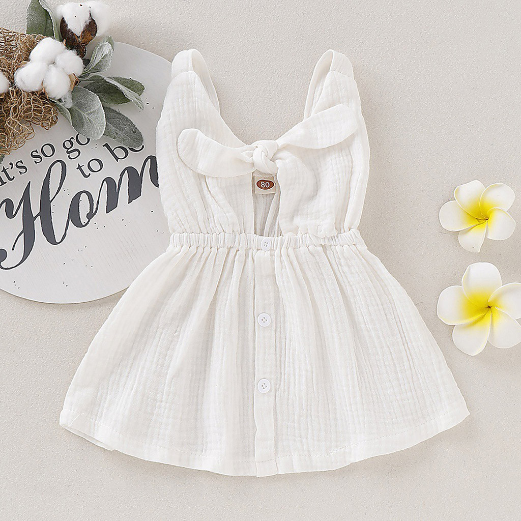 Summer 2020 Girls Dresses For Girls Princess Dress Baby Girls Sleeveless Straps Bow Button Princess Dresses Vestidos
Summer 2020 Girls Dresses For Girls Princess Dress Baby Girls Sleeveless Straps Bow Button Princess Dresses Vestidos