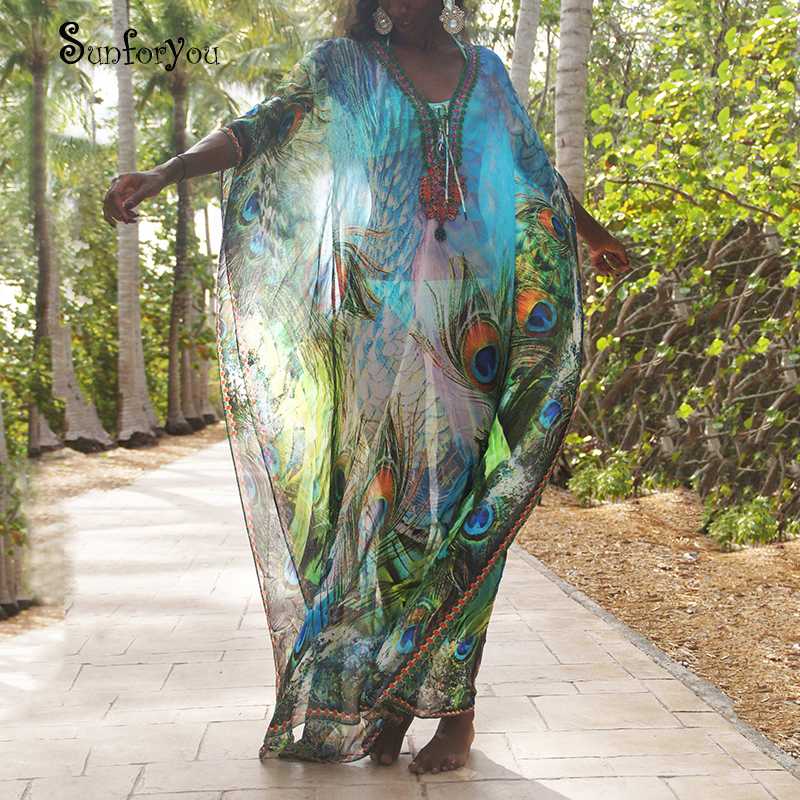 Plus size Chiffon Beach Cover up Women Dresses 2020 Robe de Plage Vestidos Sarong Swimsuit cover up Pareos de Playa Mujer
Plus size Chiffon Beach Cover up Women Dresses 2020 Robe de Plage Vestidos Sarong Swimsuit cover up Pareos de Playa Mujer