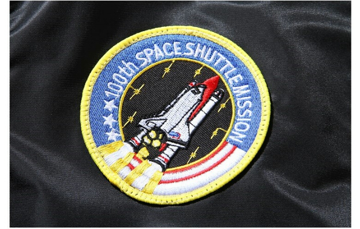 Fashion- Men MA1 Bomber Jackets Spring Autumn Flight Pilot Jacket Coat Embroidery Baseball Coats